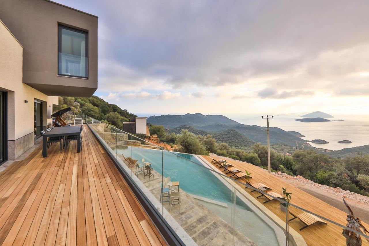 14 Premium Villas With Openair Restaurant&Tennis Court In Nature - Notos Club Kaş Ngoại thất bức ảnh