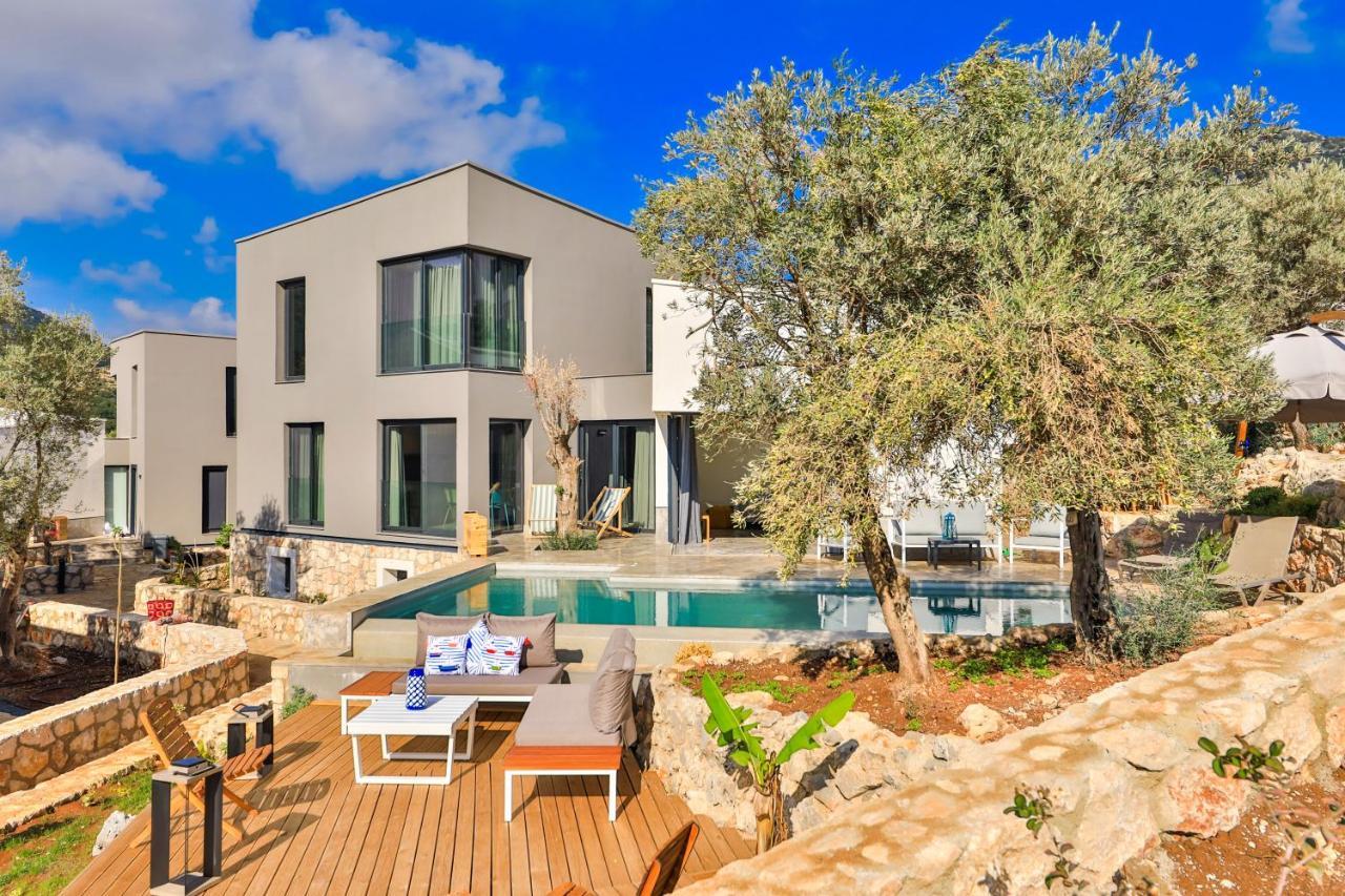 14 Premium Villas With Openair Restaurant&Tennis Court In Nature - Notos Club Kaş Ngoại thất bức ảnh