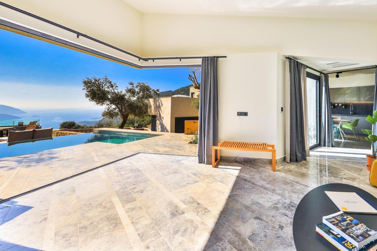 14 Premium Villas With Openair Restaurant&Tennis Court In Nature - Notos Club Kaş Ngoại thất bức ảnh