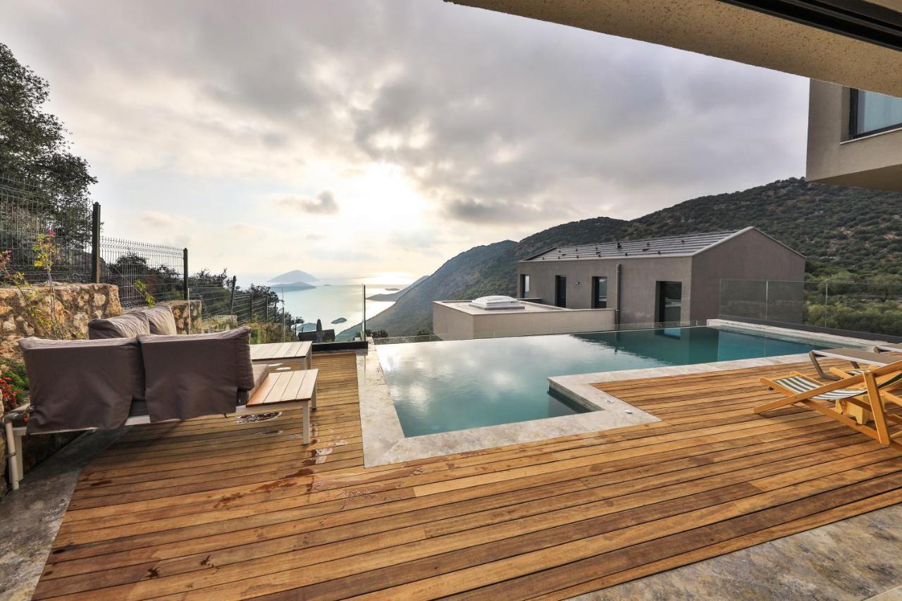 14 Premium Villas With Openair Restaurant&Tennis Court In Nature - Notos Club Kaş Ngoại thất bức ảnh