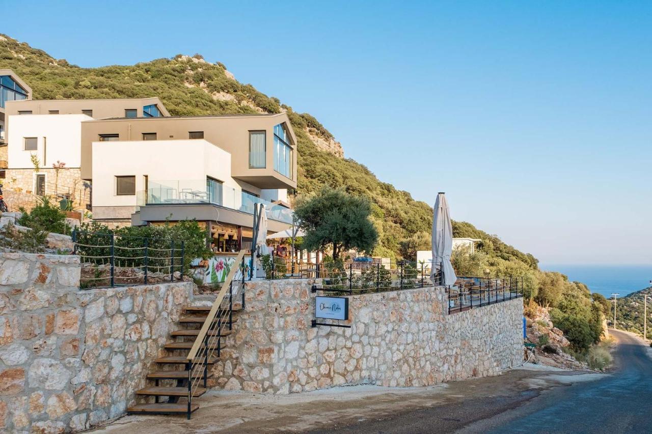 14 Premium Villas With Openair Restaurant&Tennis Court In Nature - Notos Club Kaş Ngoại thất bức ảnh