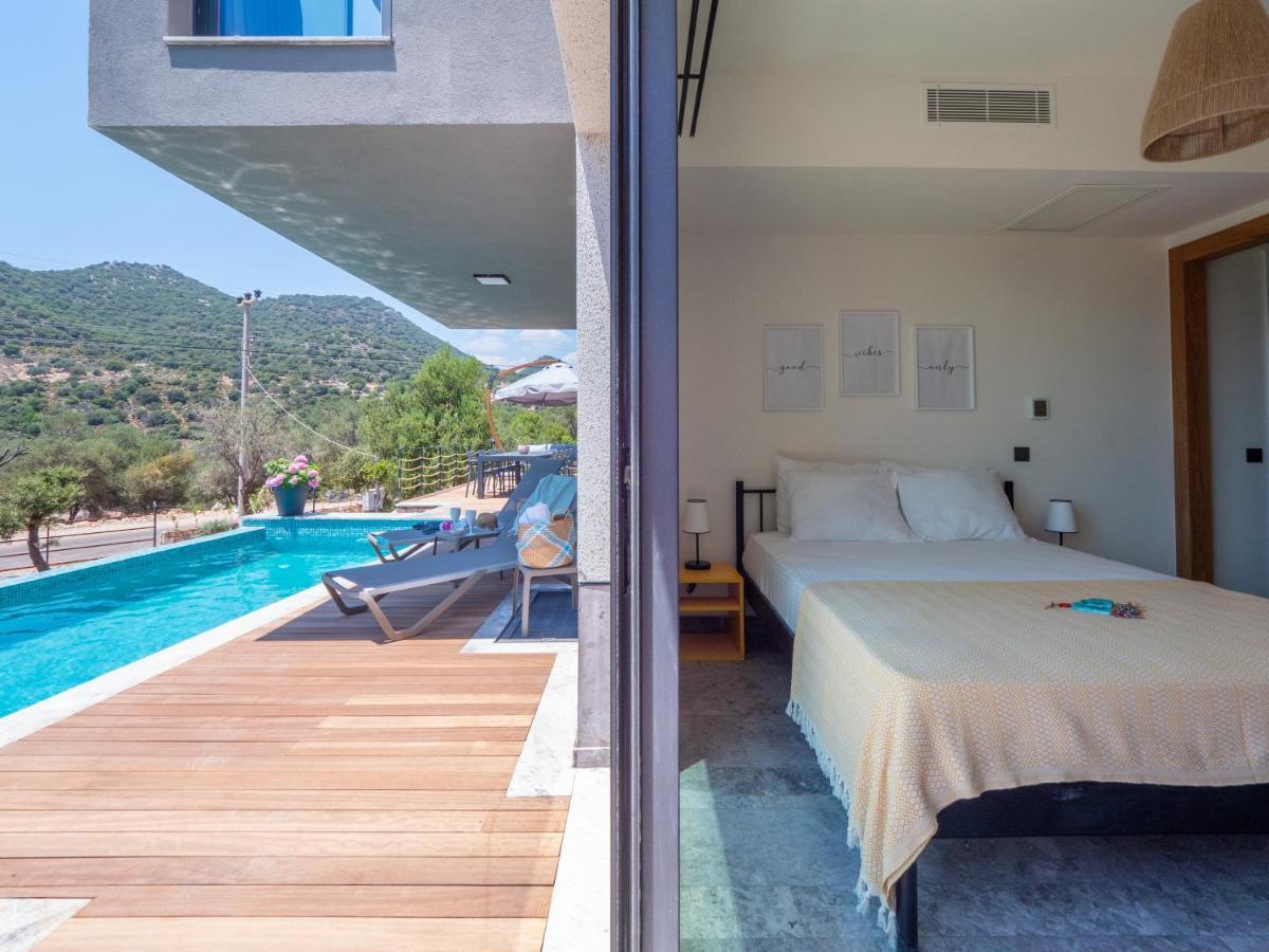 14 Premium Villas With Openair Restaurant&Tennis Court In Nature - Notos Club Kaş Ngoại thất bức ảnh