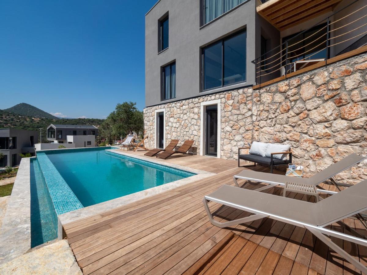 14 Premium Villas With Openair Restaurant&Tennis Court In Nature - Notos Club Kaş Ngoại thất bức ảnh