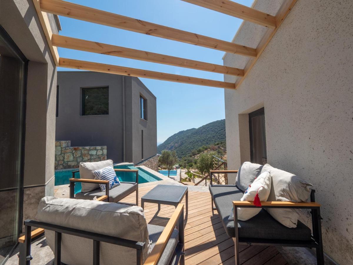 14 Premium Villas With Openair Restaurant&Tennis Court In Nature - Notos Club Kaş Ngoại thất bức ảnh