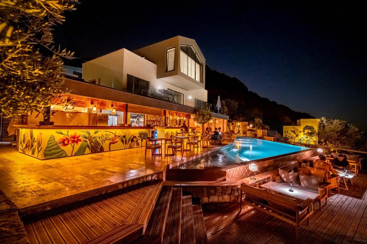 14 Premium Villas With Openair Restaurant&Tennis Court In Nature - Notos Club Kaş Ngoại thất bức ảnh