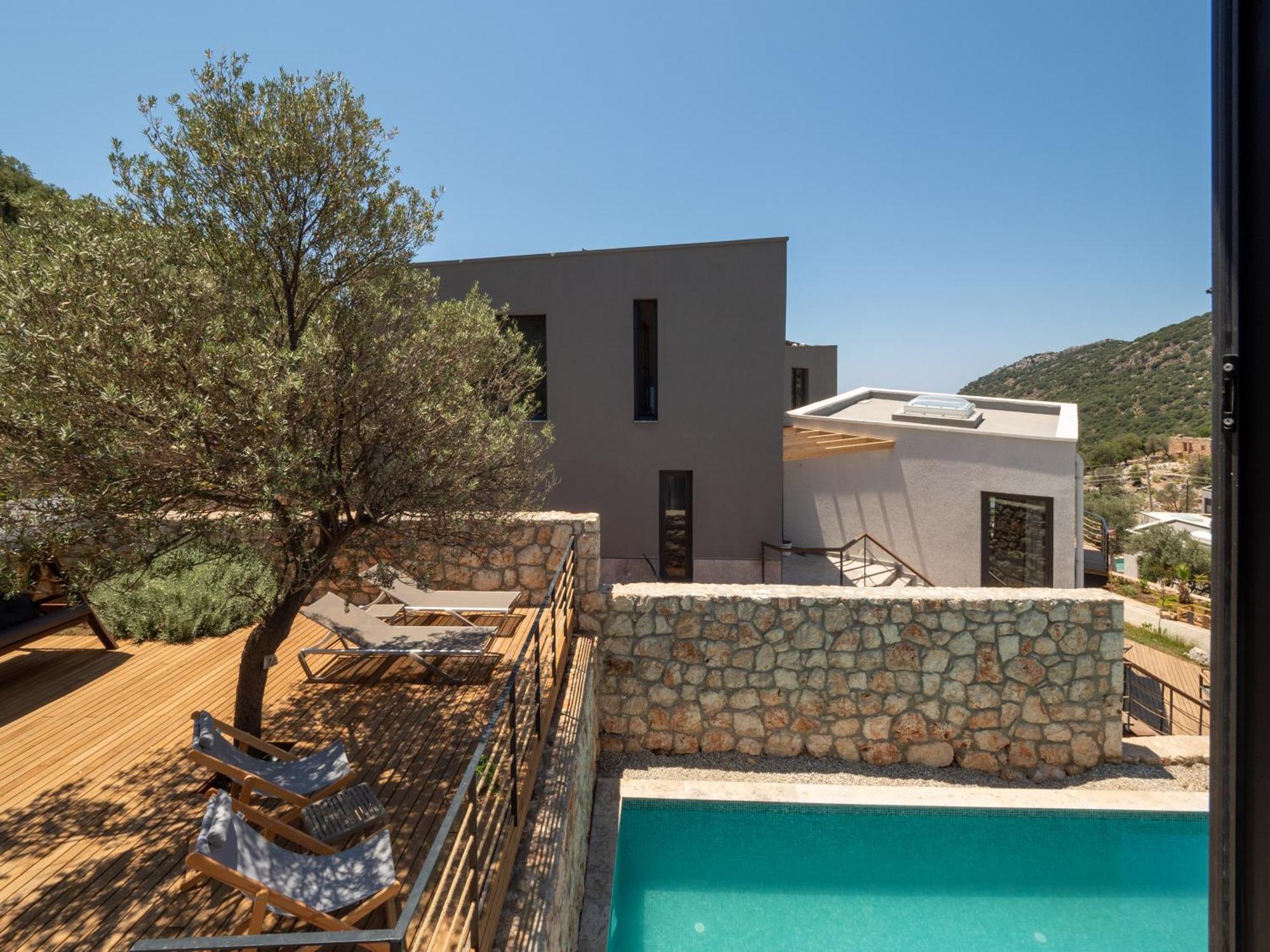 14 Premium Villas With Openair Restaurant&Tennis Court In Nature - Notos Club Kaş Ngoại thất bức ảnh